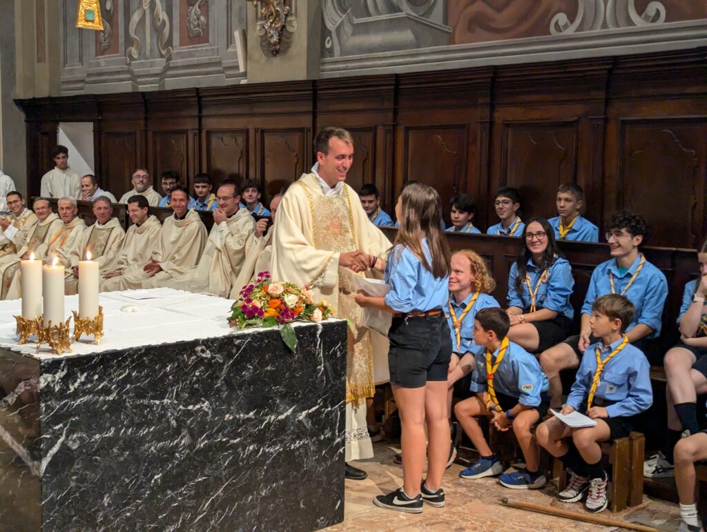 Don Andrea Volta - saluto alla comunità in occasione dell'ingresso come parroco a Piacenza